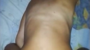 Amateur recording of a sexy and cock hungry bitch getting destroyed hard from behind